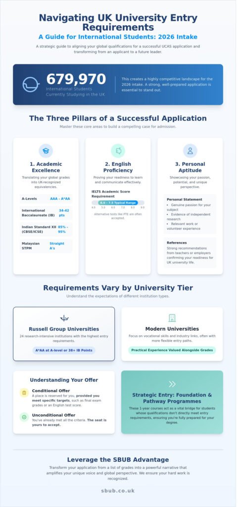 UK University Entry Requirements for International Students: The 2026 ...